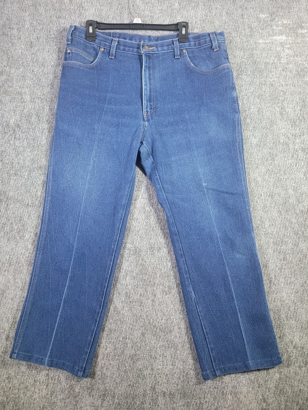 Vintage Long Haul Mens Jeans 40x32 Blue Straight Leg Cowboy Denim Mexico